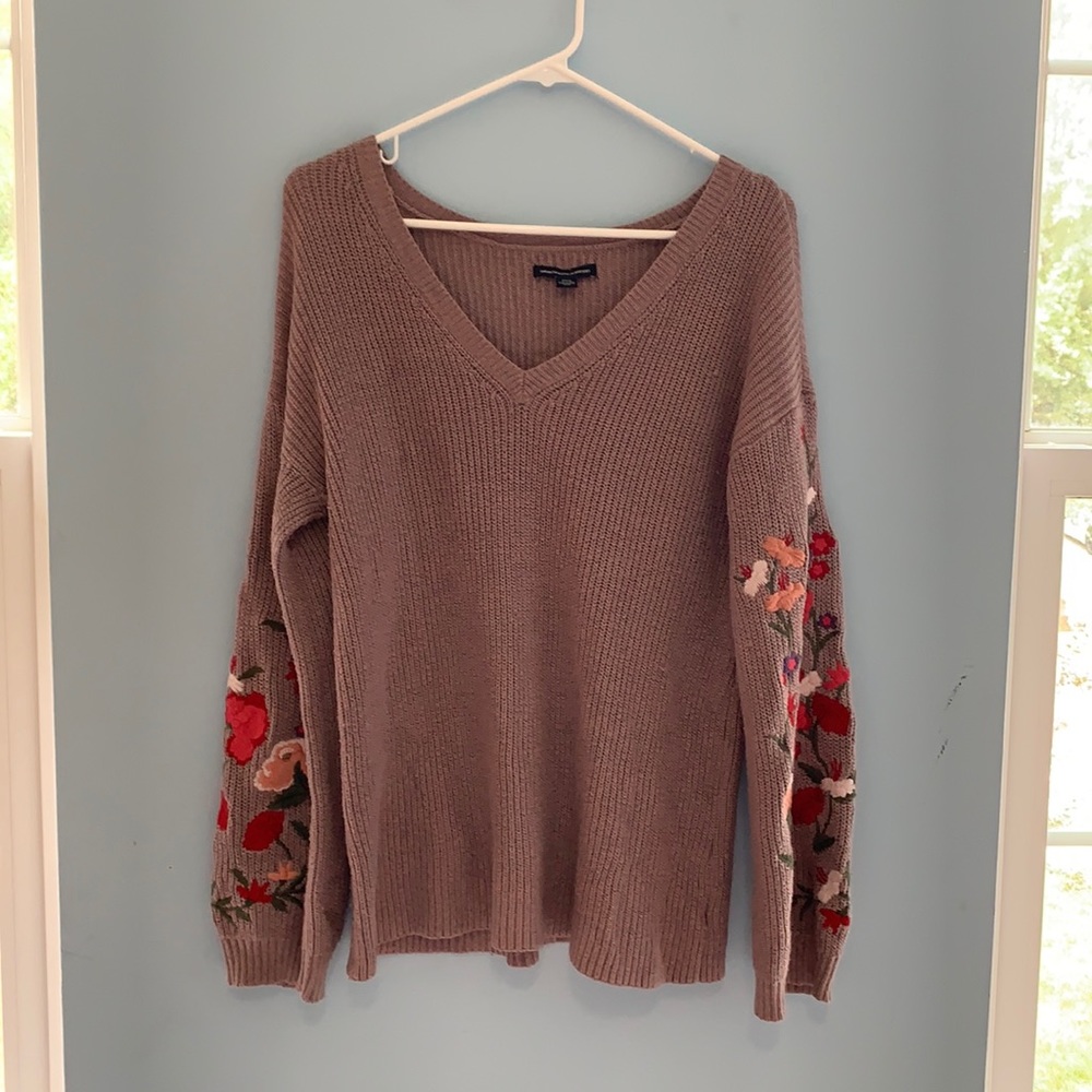 Cozy, Pink Knit Sweater